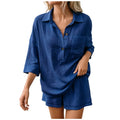 Women's Breathable Linen Summer Set