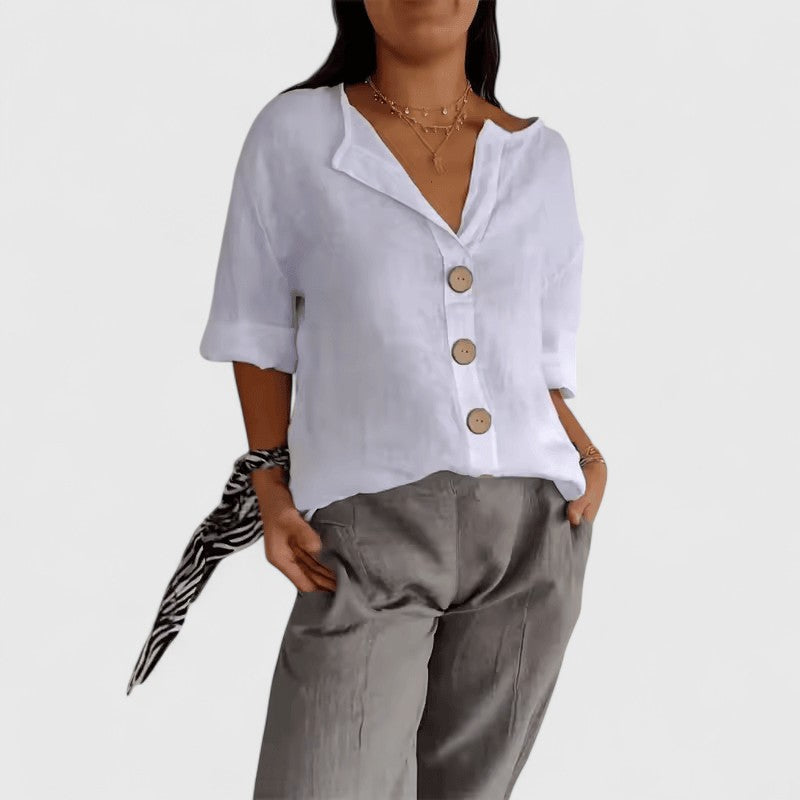 Cathlyn | Breathable Elegant Tunic Blouse