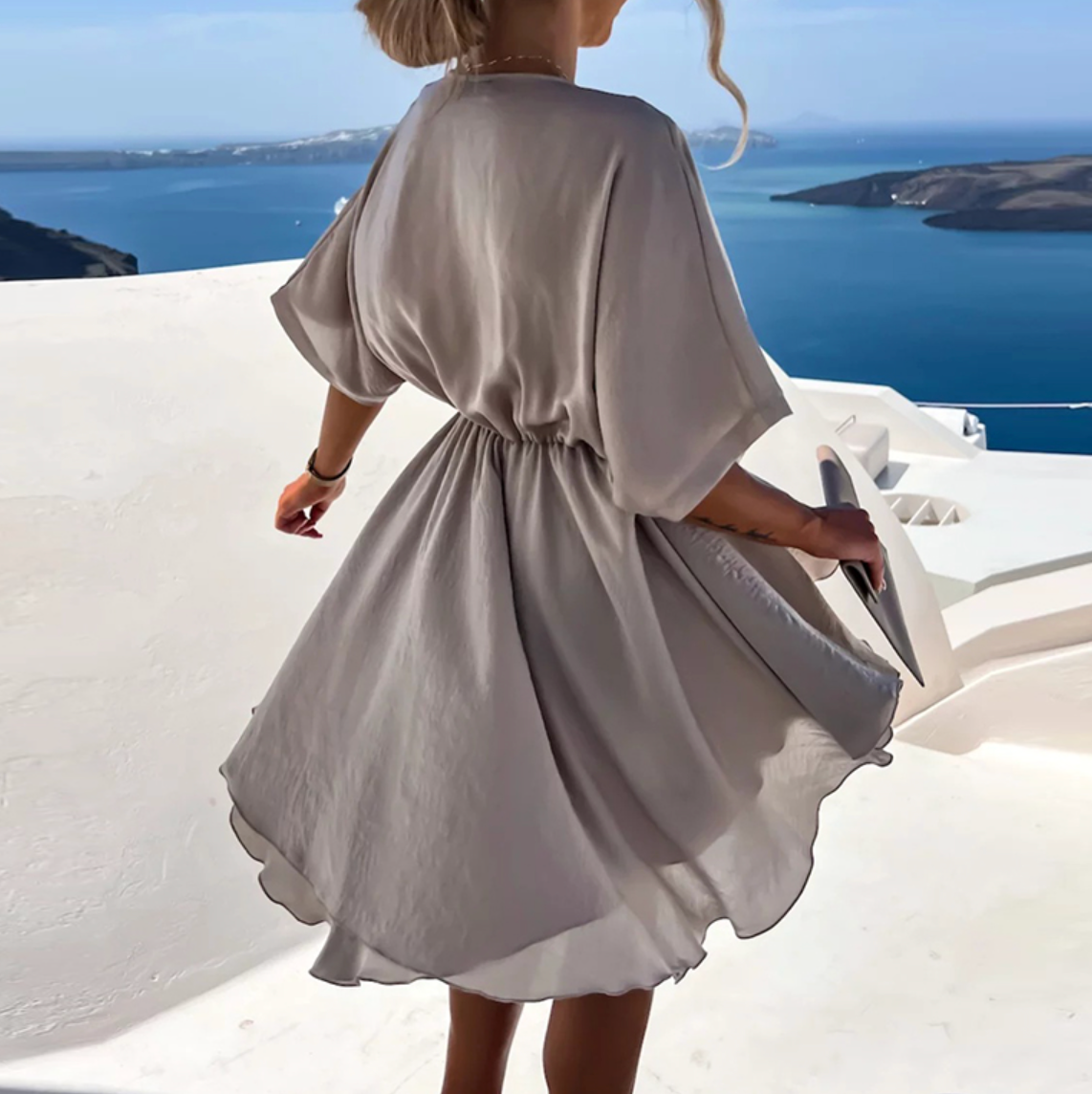 Casual Summer Sundress Mini Dress Everyday