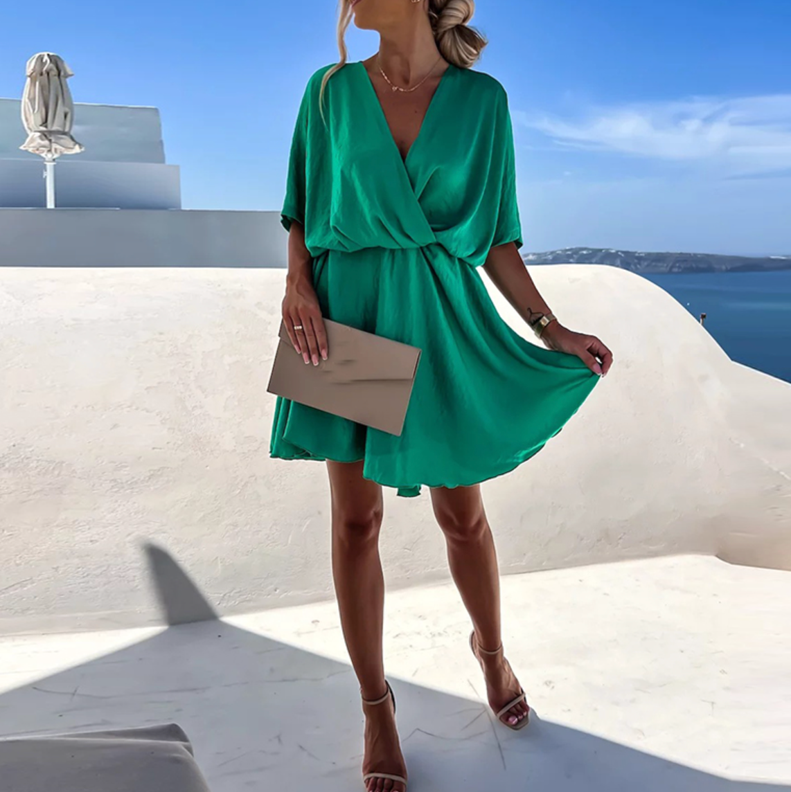 Casual Summer Sundress Mini Dress Everyday