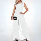 Esme | Women's Elegant Sheer Overlay Jumpsuit