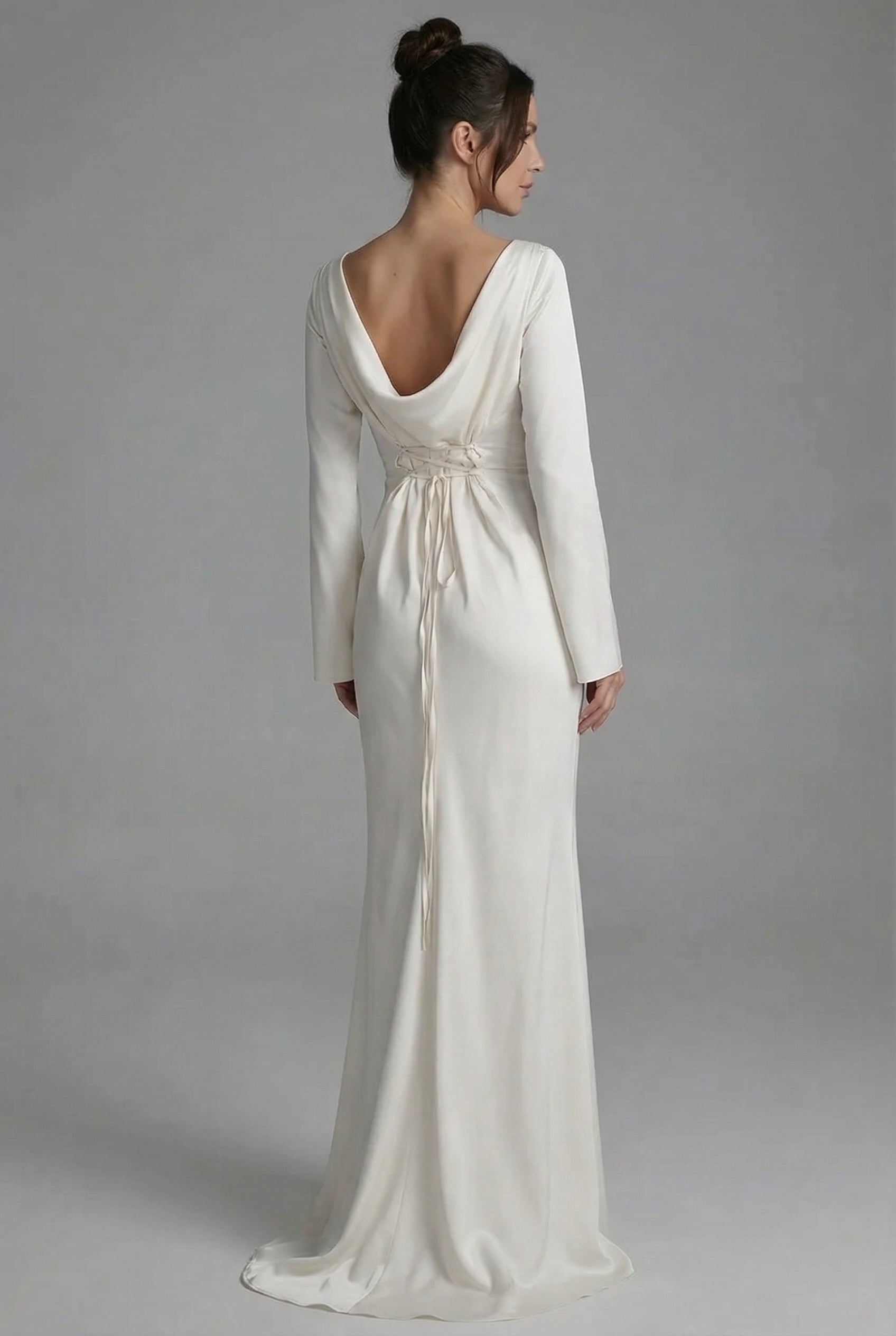 Women’s Elegant Long Sleeve Maxi Dress