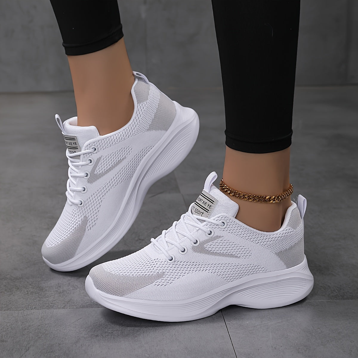 White lightweight everyday Sneakers