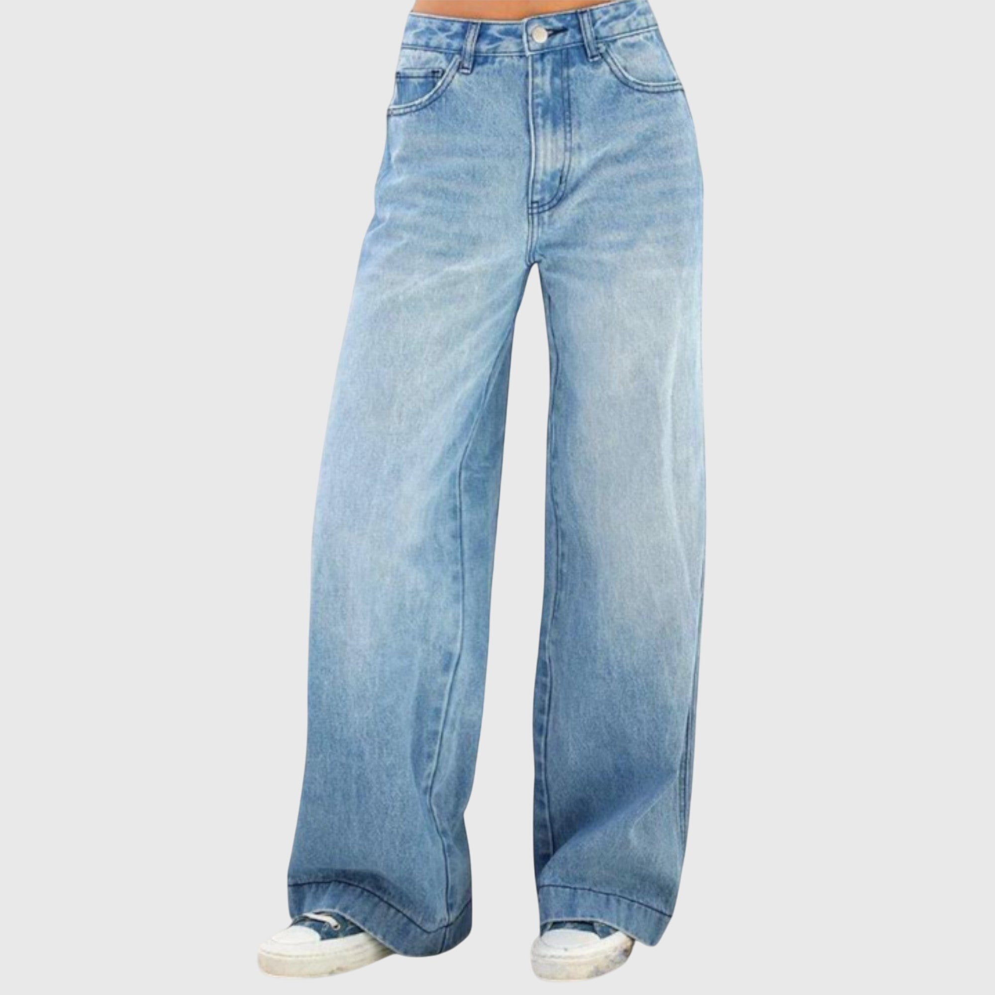 Blue baggy denim Pants