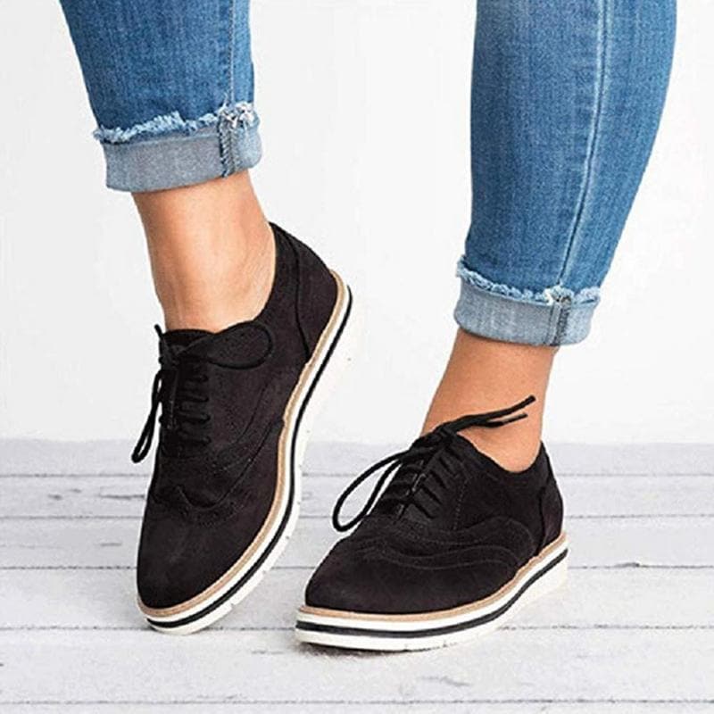 Black Suede Derby Loafers