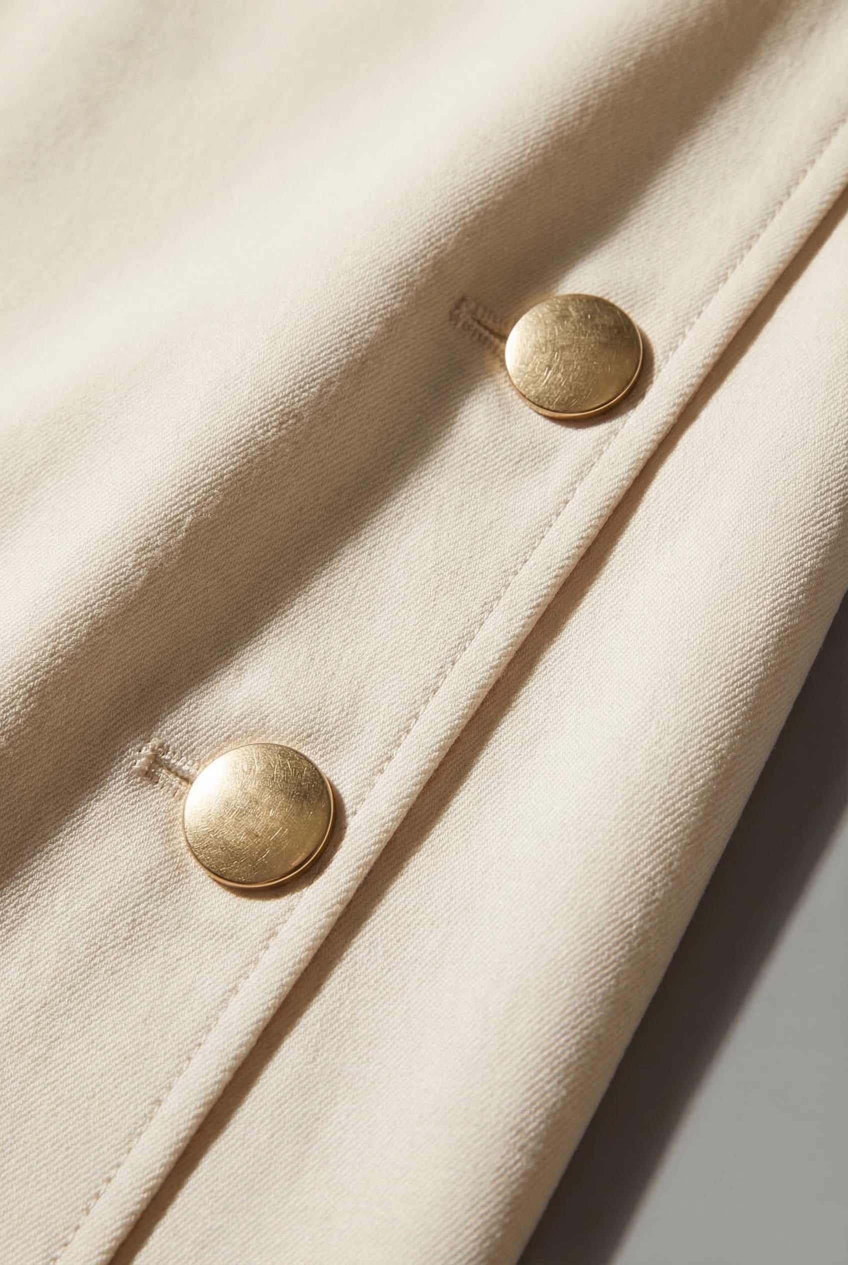 Shift Work Sleeveless Button Detail Midi Dress