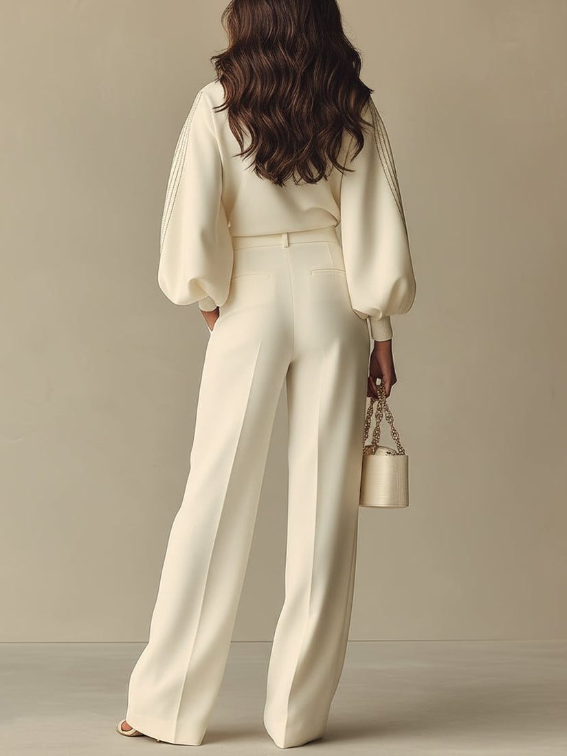 Ribbed knit co-ord set