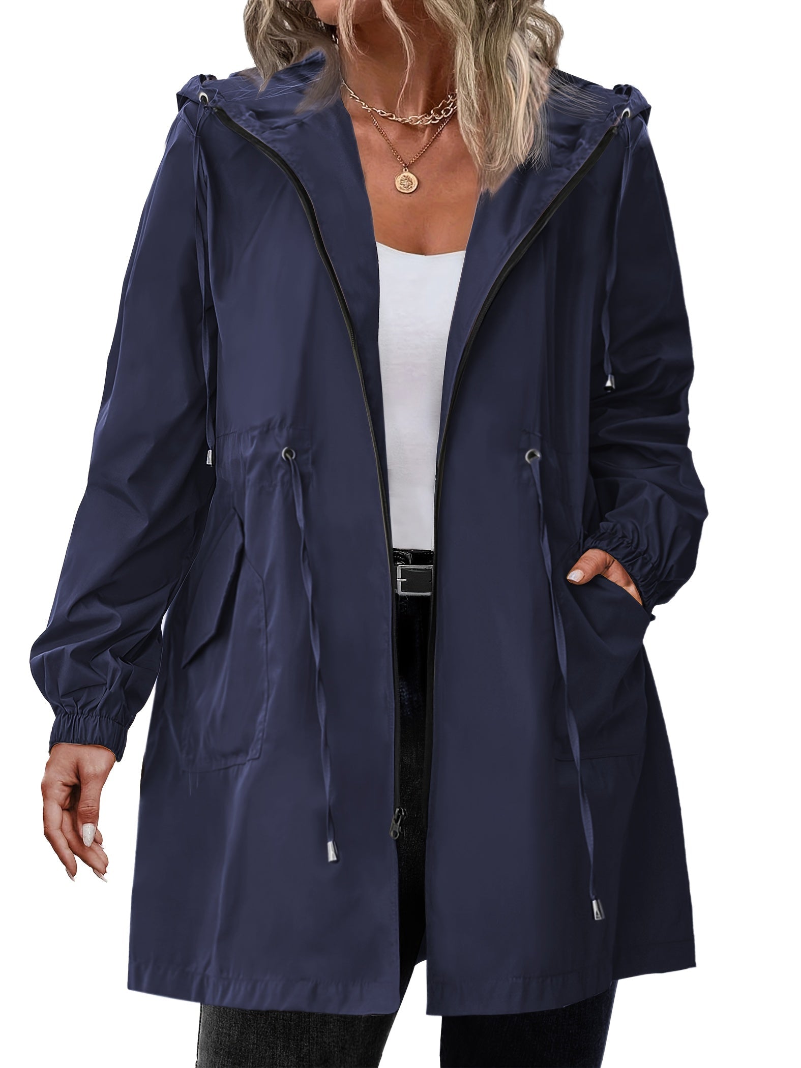 Yellow Hooded Coat