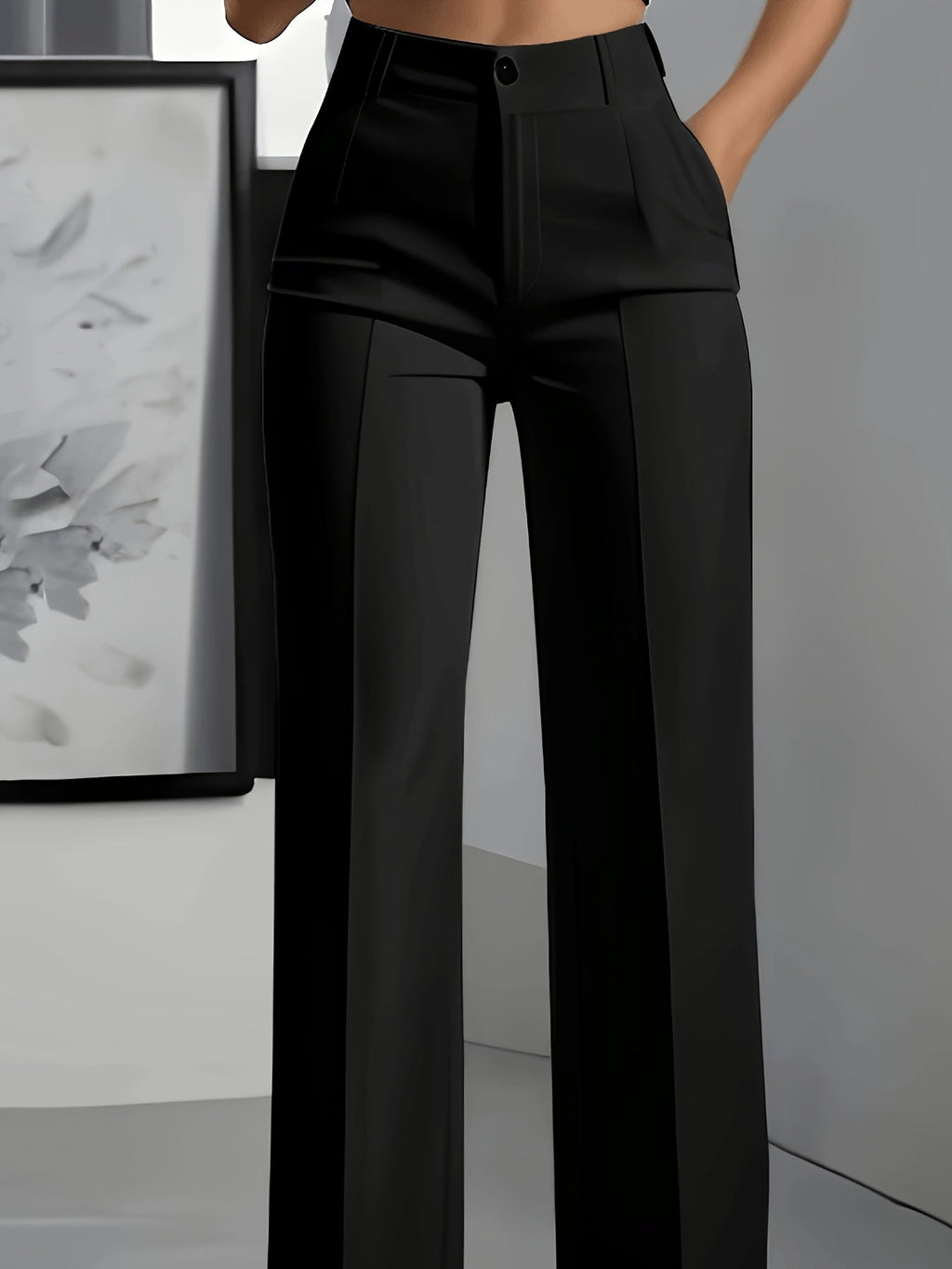 tailored wide-leg Pants