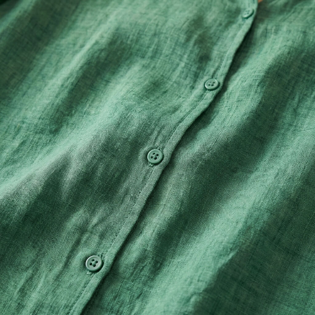 Clara Cotton-Linen Summer Blouse