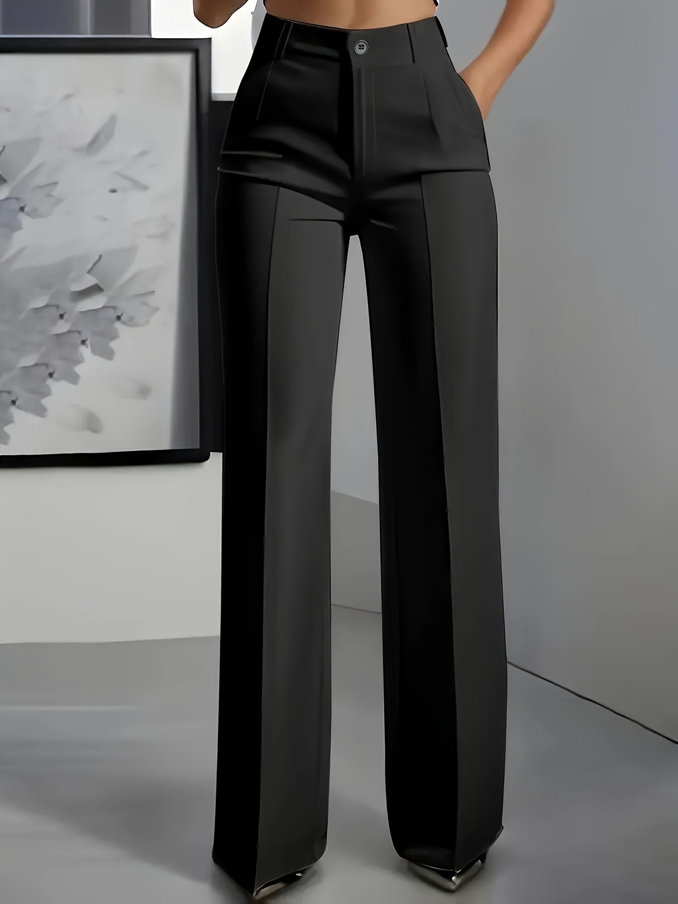wide-leg tailored Pants