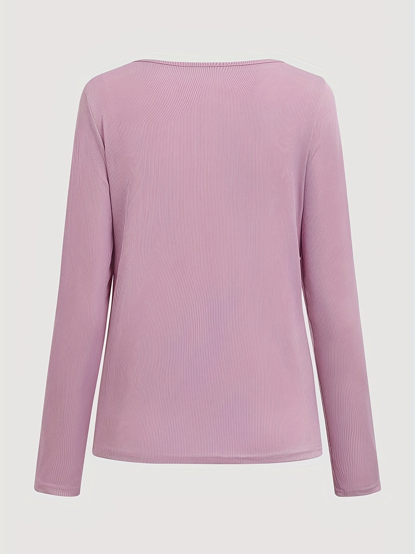 Pink Ribbed Zip-Front Top