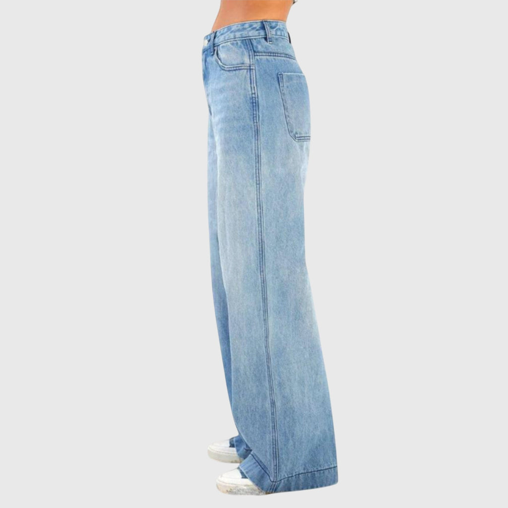 Blue baggy denim Pants