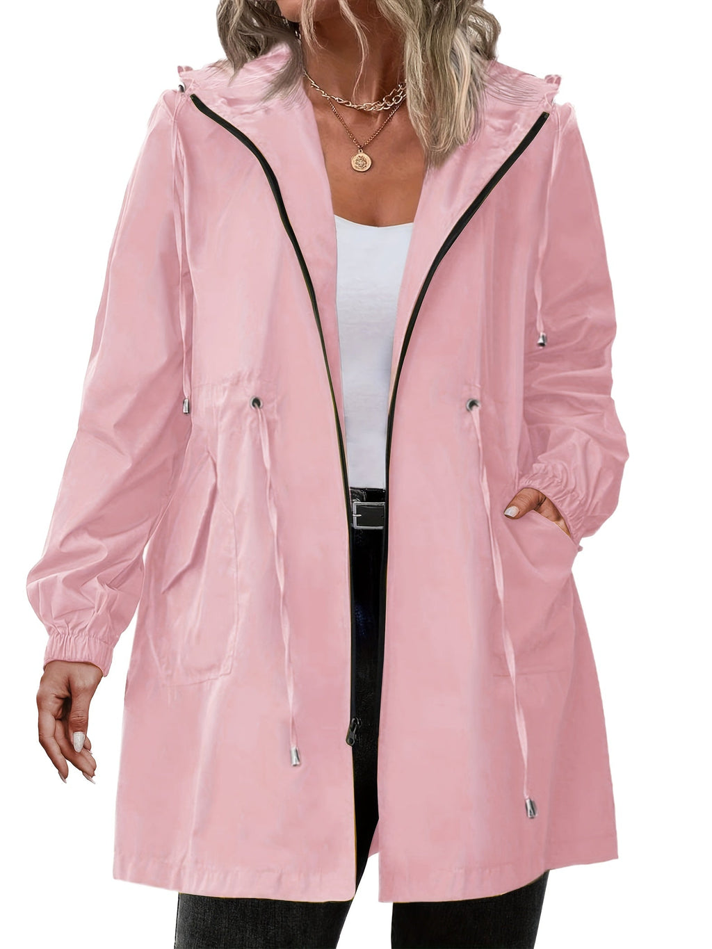 Yellow Hooded Coat