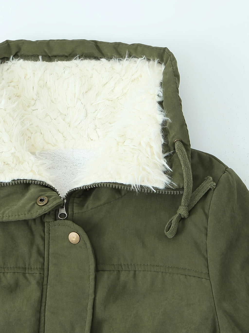Fern Green Hooded Coat