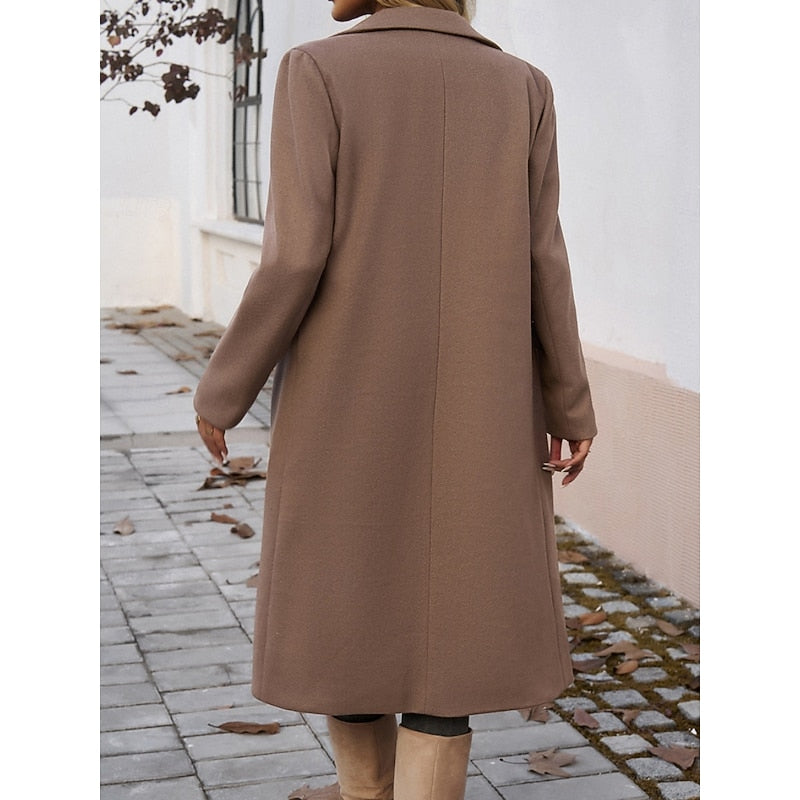 Dark Gray Longline Coat