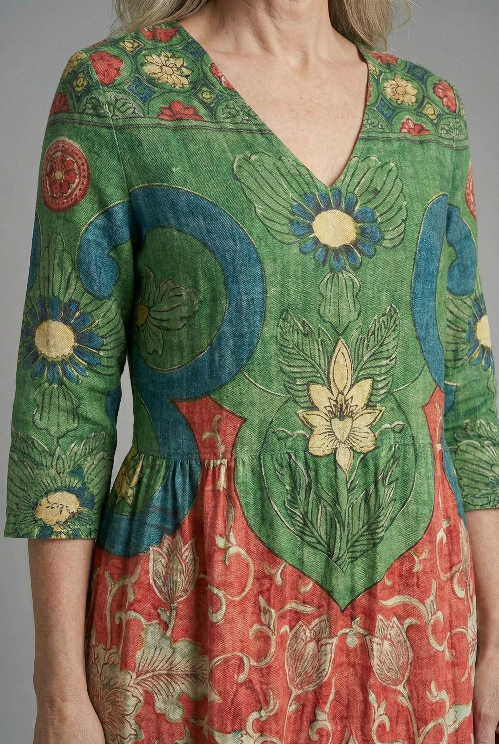 Women’s Comfortable A-Line Boho Maxi Dress