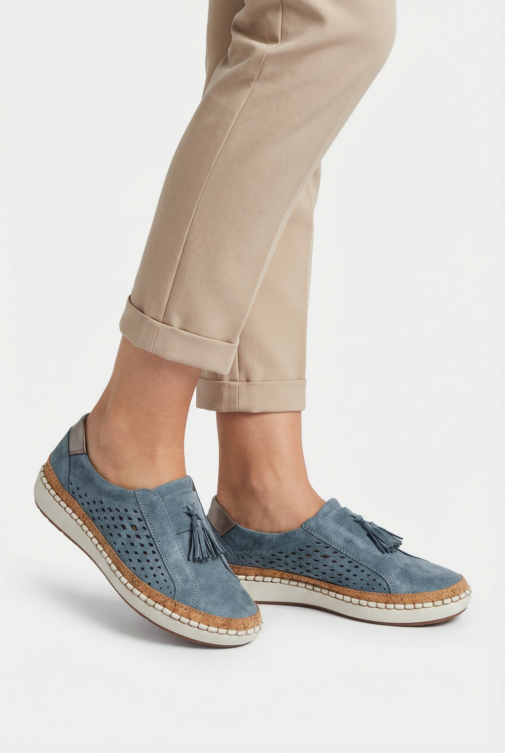 Women's Vegan Leather Slip-On Shoes