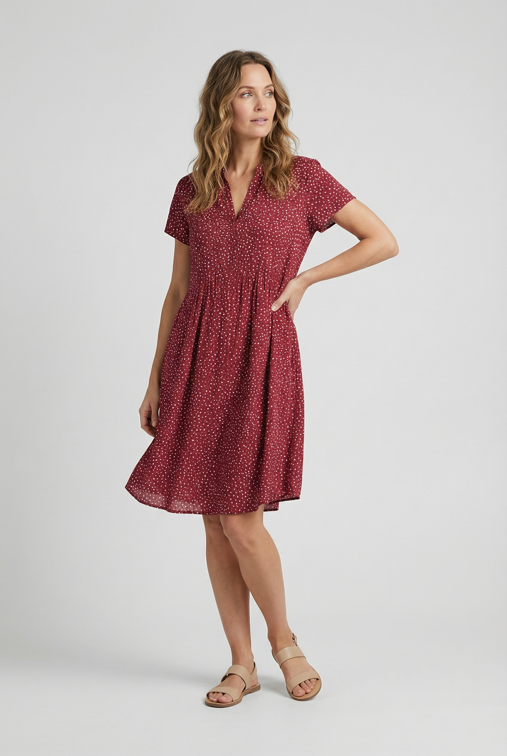 Women's Breathable Summer Mini Dress