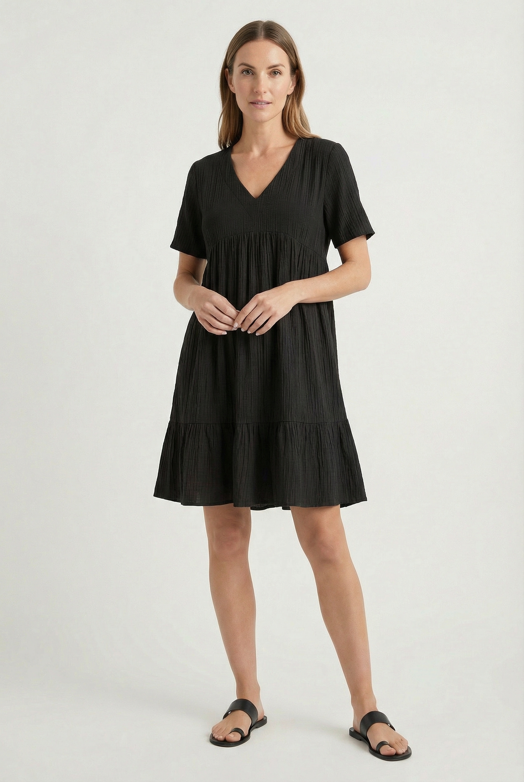 Women's Flattering Fit Summer Mini Dress