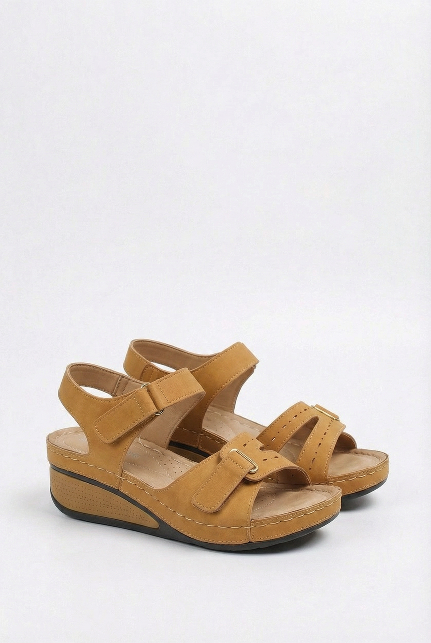 Women's Lightweight Vegan Leather Sandals
