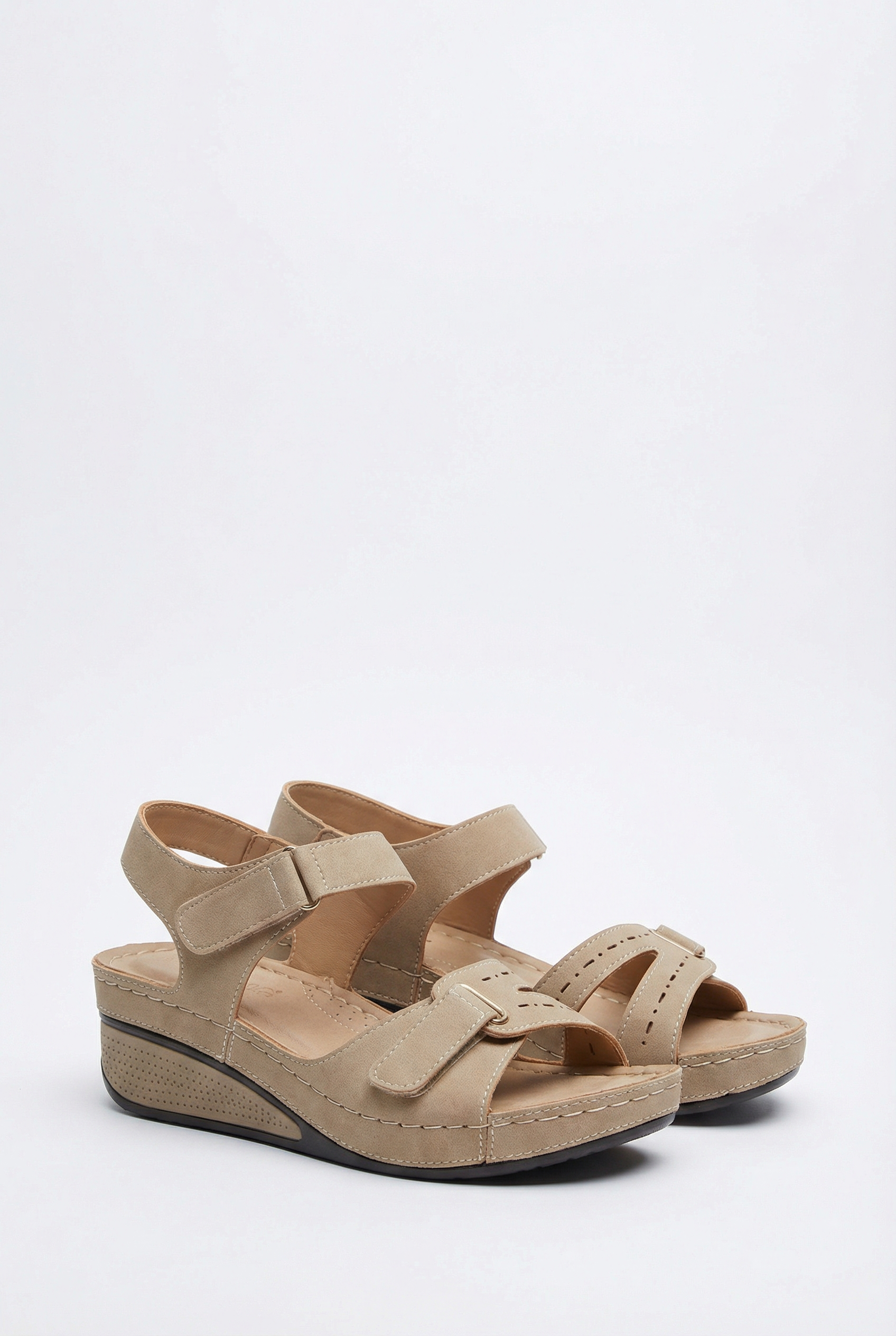 Women's Lightweight Vegan Leather Sandals