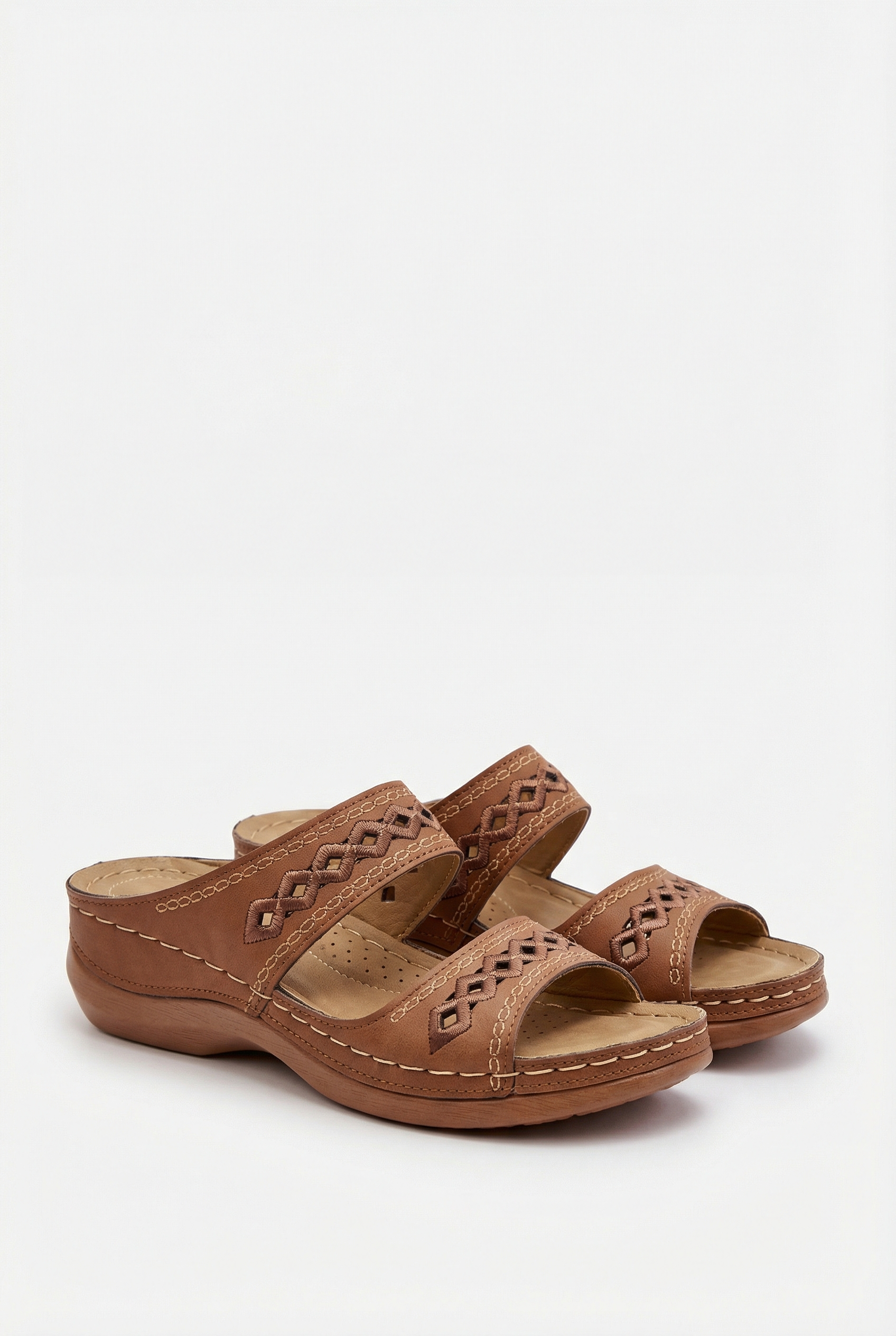 Women's Vegan Leather Sandals - Casual Summer Design