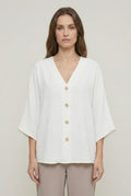 Women's  Soft Fabric Loose Fit Casual Blouse