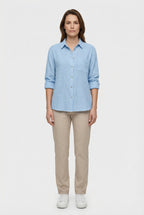 Women's Cotton Loose Fit Casual Style Shirt