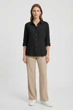 Women's Cotton Loose Fit Casual Style Shirt