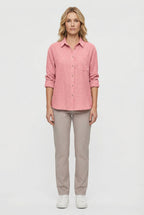 Women's Cotton Loose Fit Casual Style Shirt