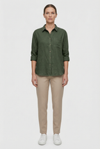 Women's Cotton Loose Fit Casual Style Shirt