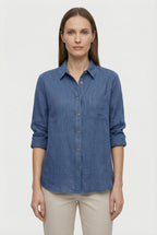 Women's Cotton Loose Fit Casual Style Shirt