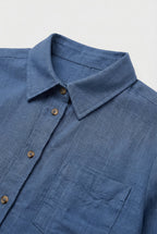 Women's Cotton Loose Fit Casual Style Shirt