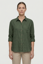 Women's Cotton Loose Fit Casual Style Shirt