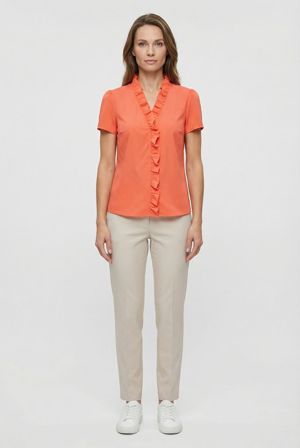 Women's Lightweight Fabric Blouse - Casual Fit
