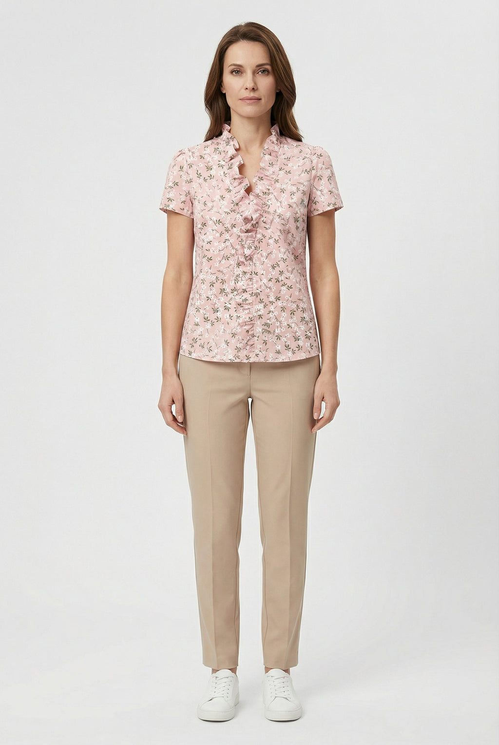 Women's Lightweight Fabric Blouse - Casual Fit