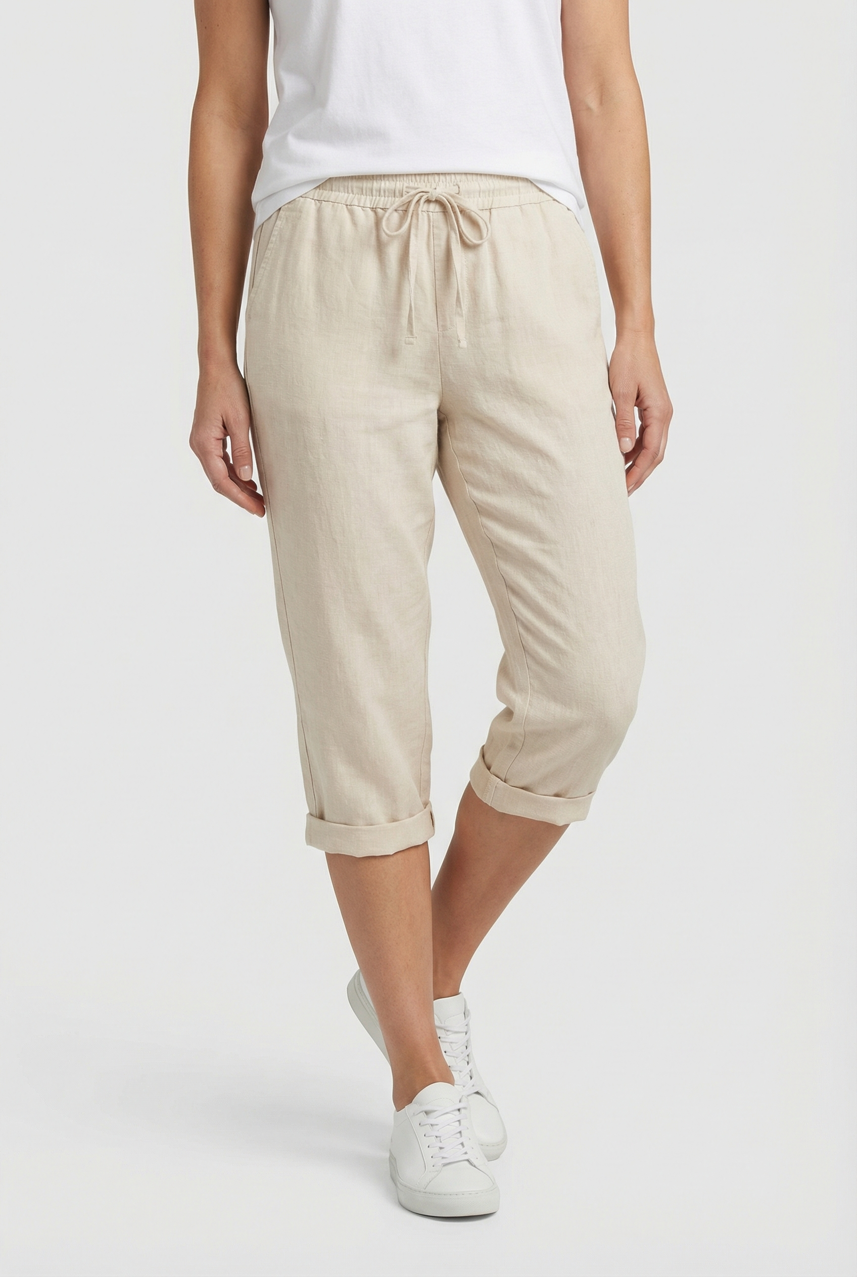 Women's Breathable Shorts with Pockets for Casual Wear