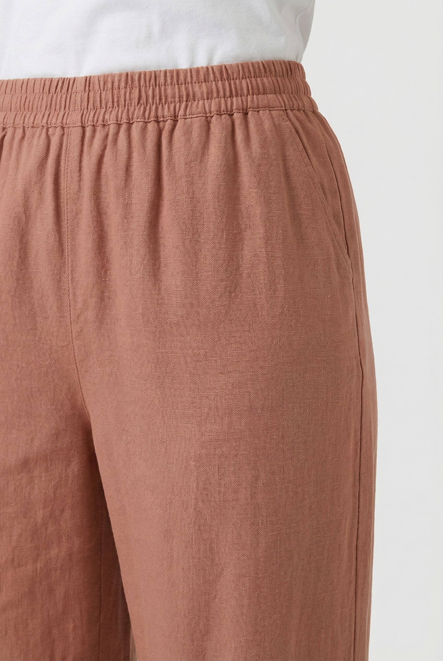 Women's High Waist Wide Leg Pants - Comfortable Fit