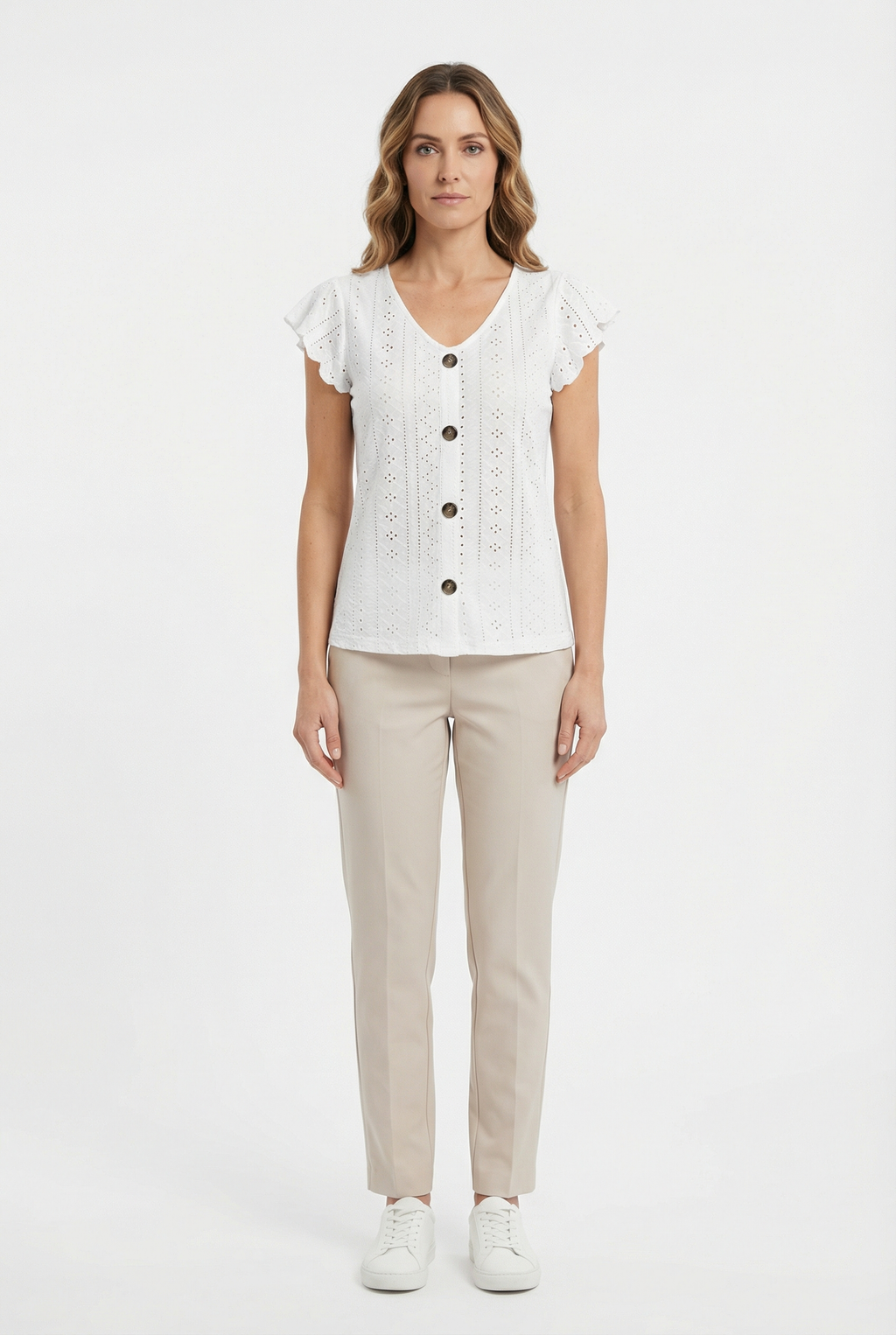 Women's Soft Fabric T-Shirt - Casual Design