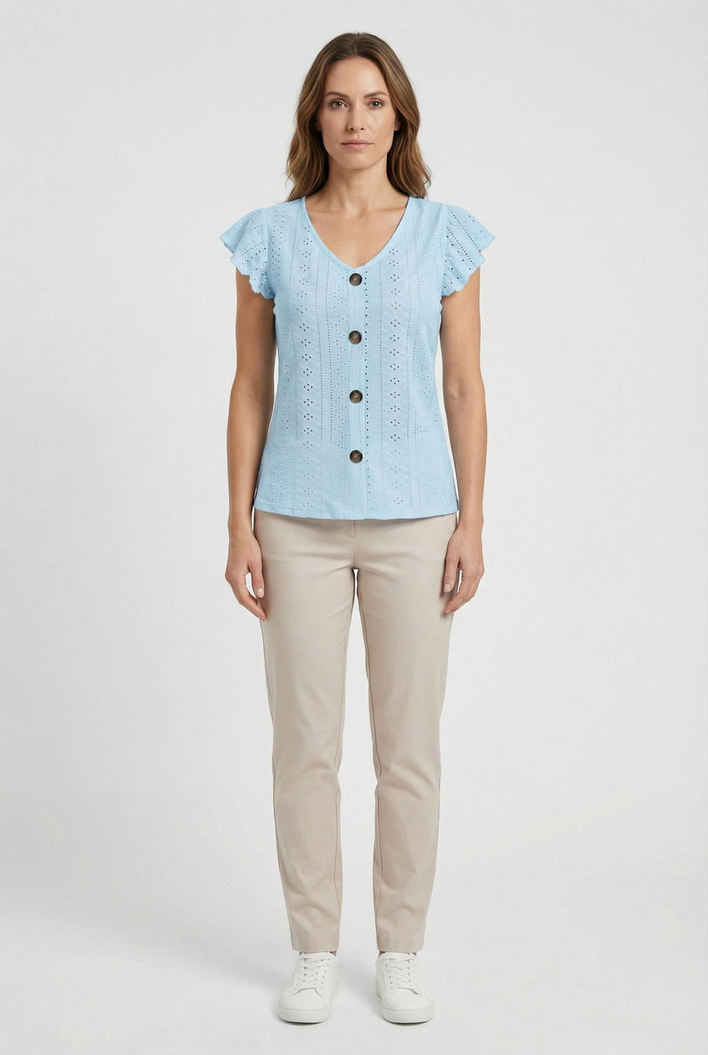 Women's Soft Fabric T-Shirt - Casual Design