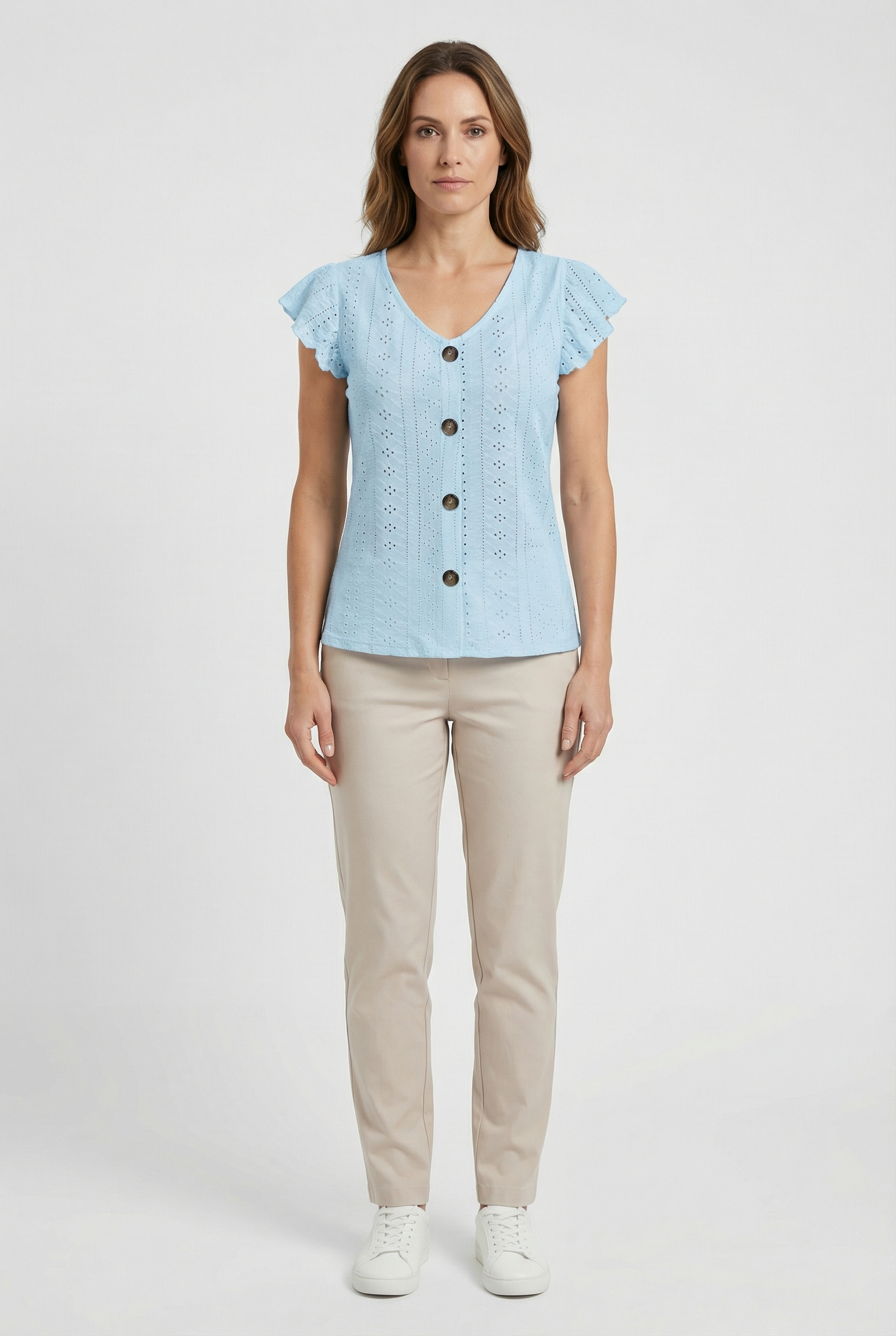Women's Soft Fabric T-Shirt - Casual Design