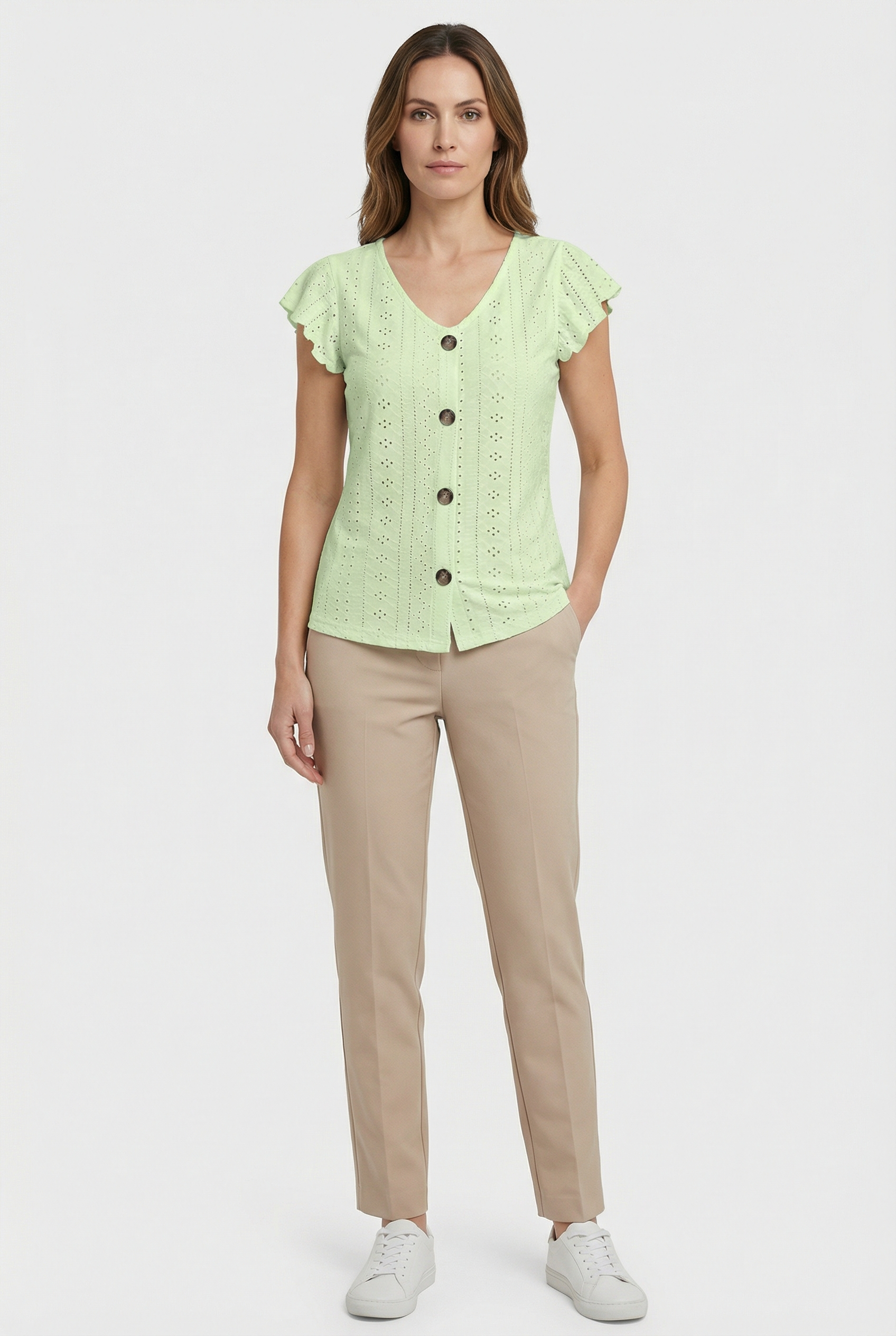 Women's Soft Fabric T-Shirt - Casual Design