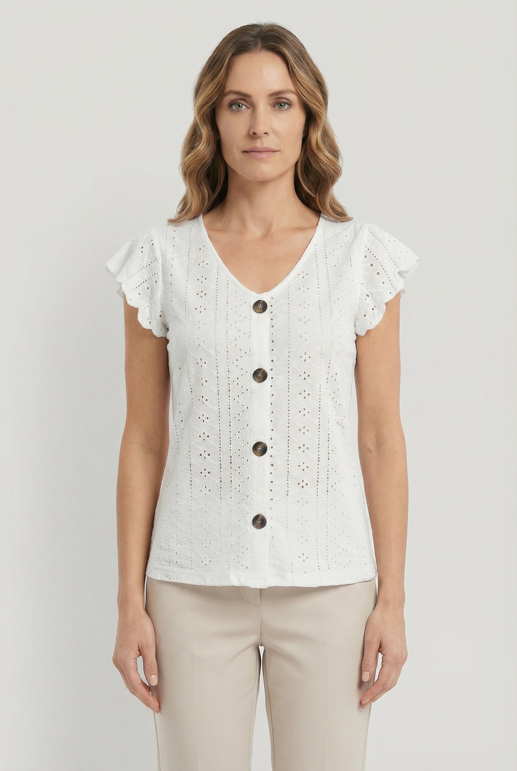 Women's Soft Fabric T-Shirt - Casual Design