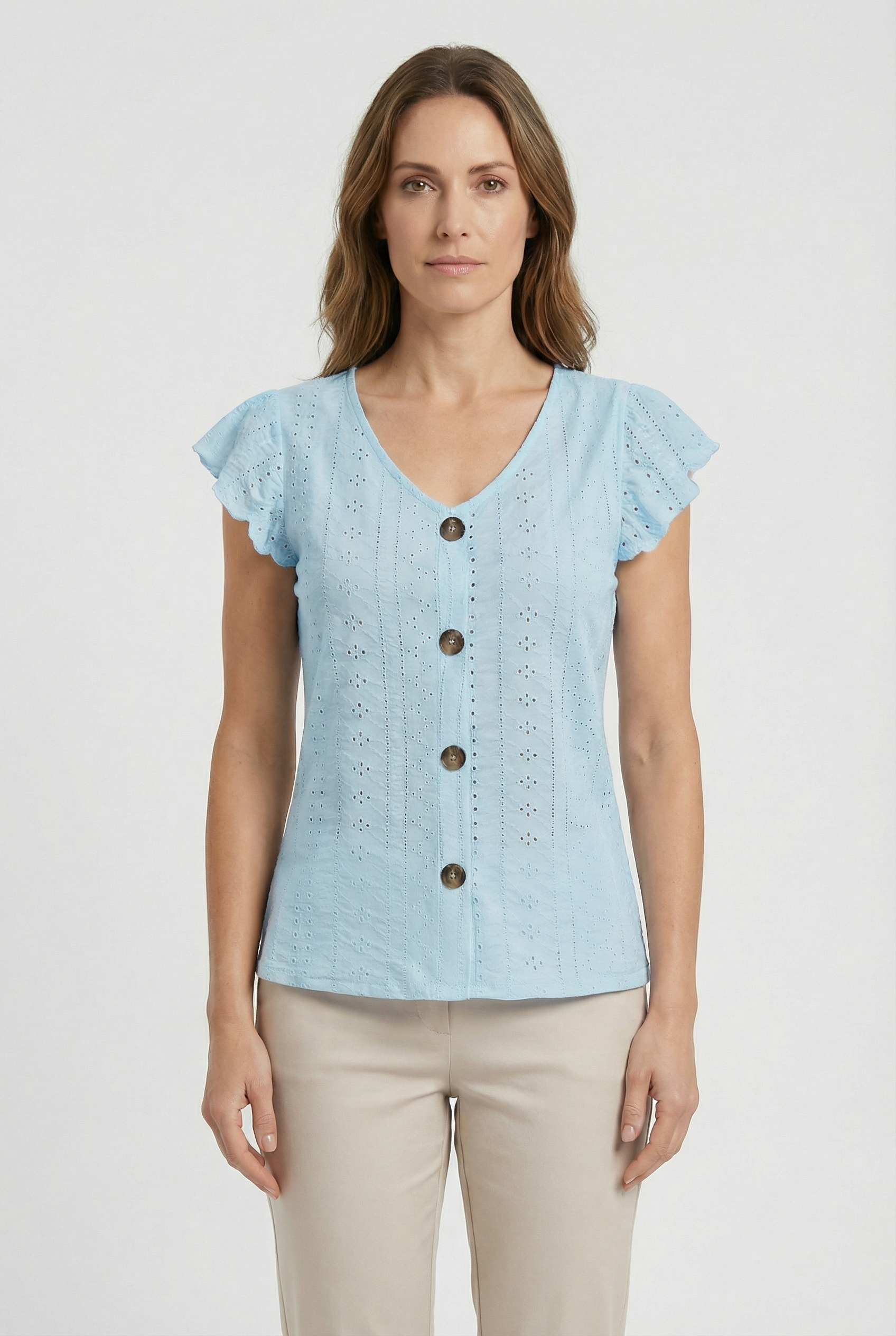 Women's Soft Fabric T-Shirt - Casual Design