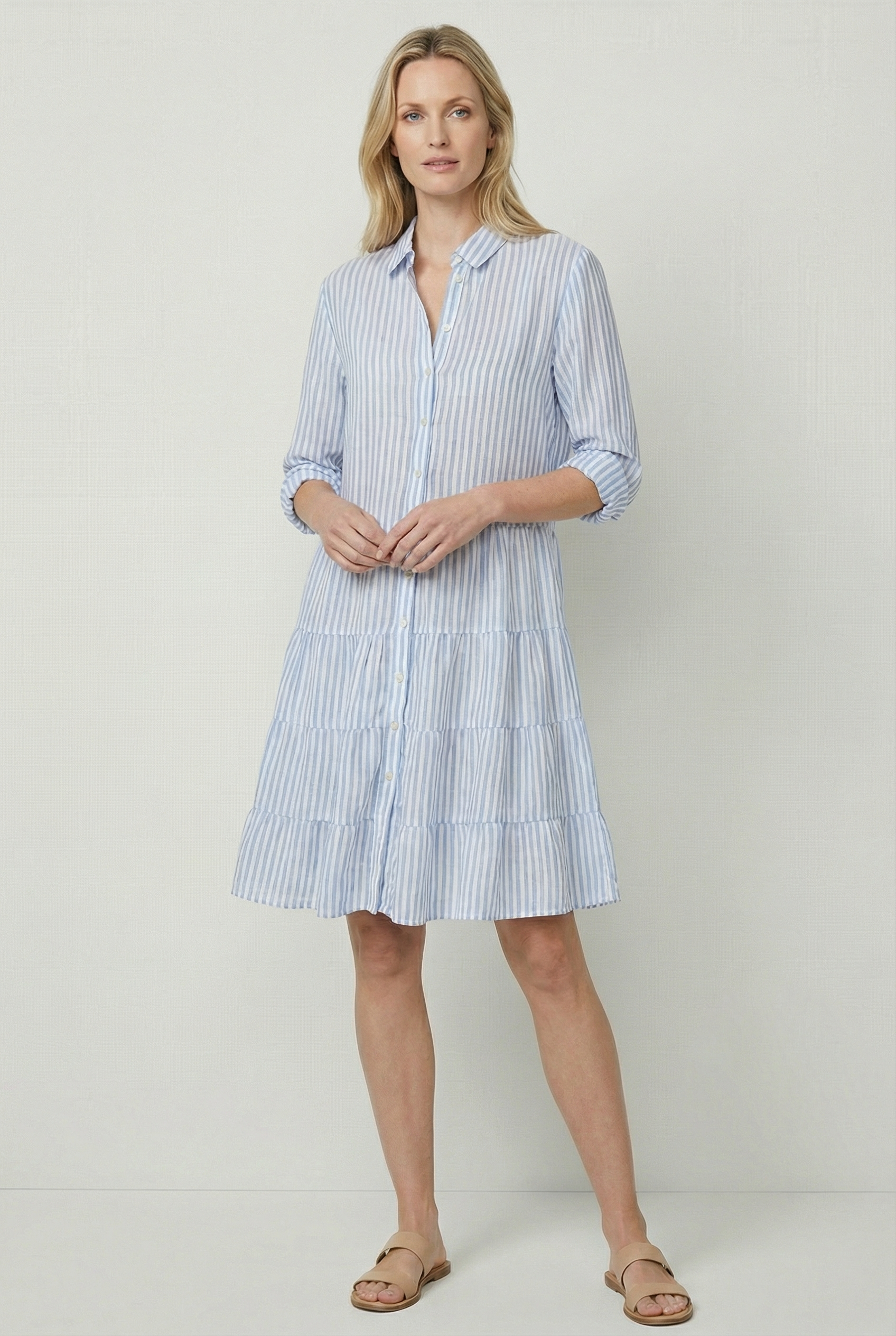 lightweight summer mini dress Mini Summer Linen Wrap Dress Lightweight Wrap Dress