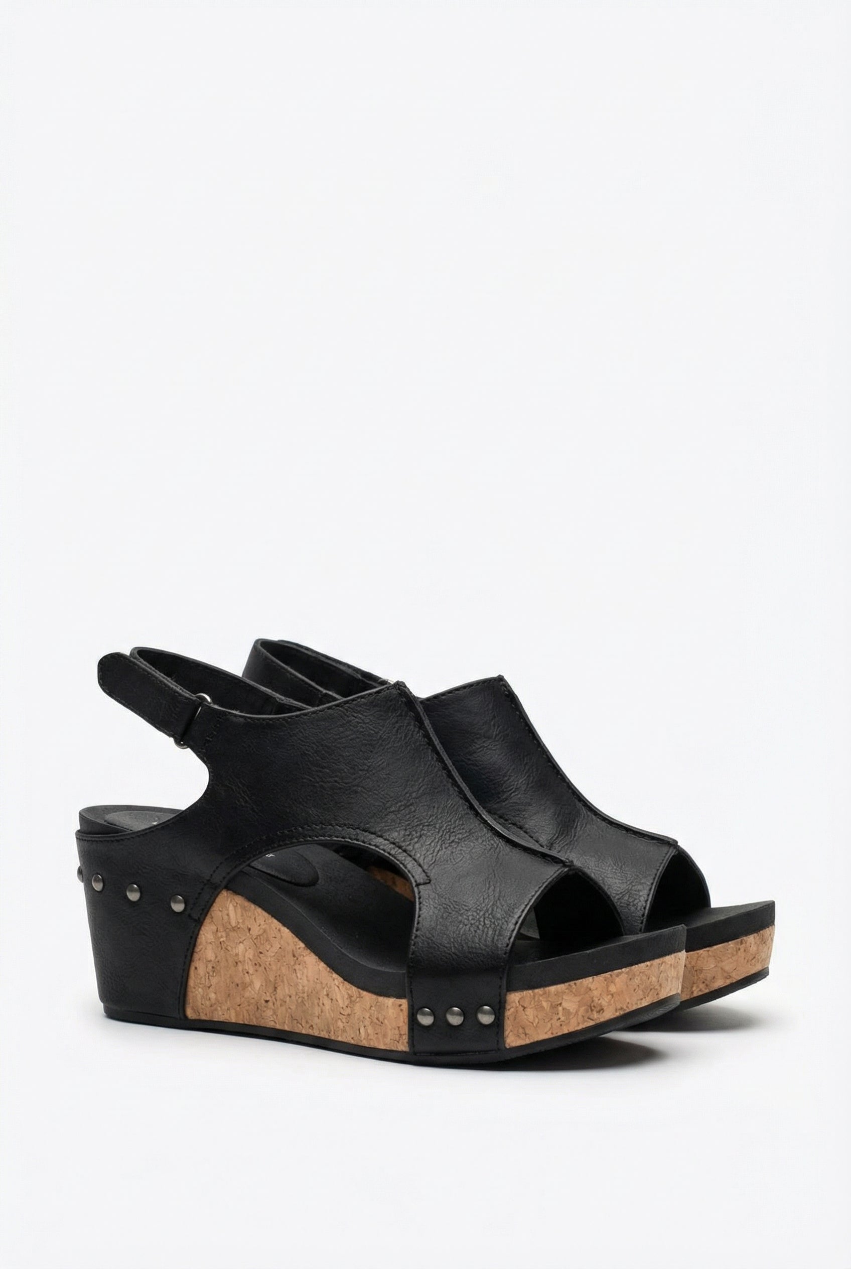 Women's Vegan Leather Platform Sandals