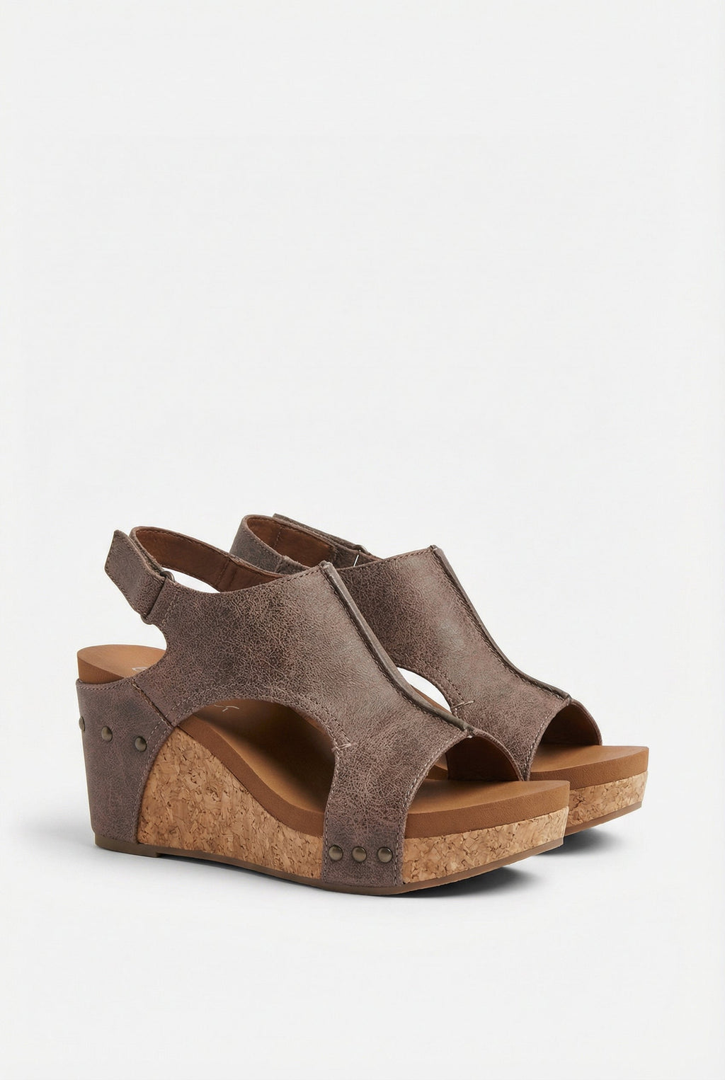 Women's Vegan Leather Platform Sandals