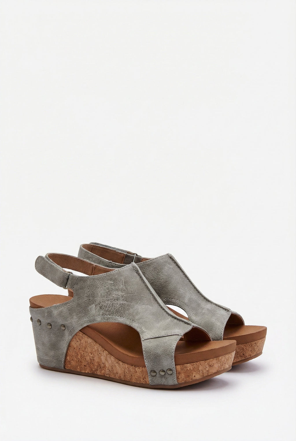 Women's Vegan Leather Platform Sandals