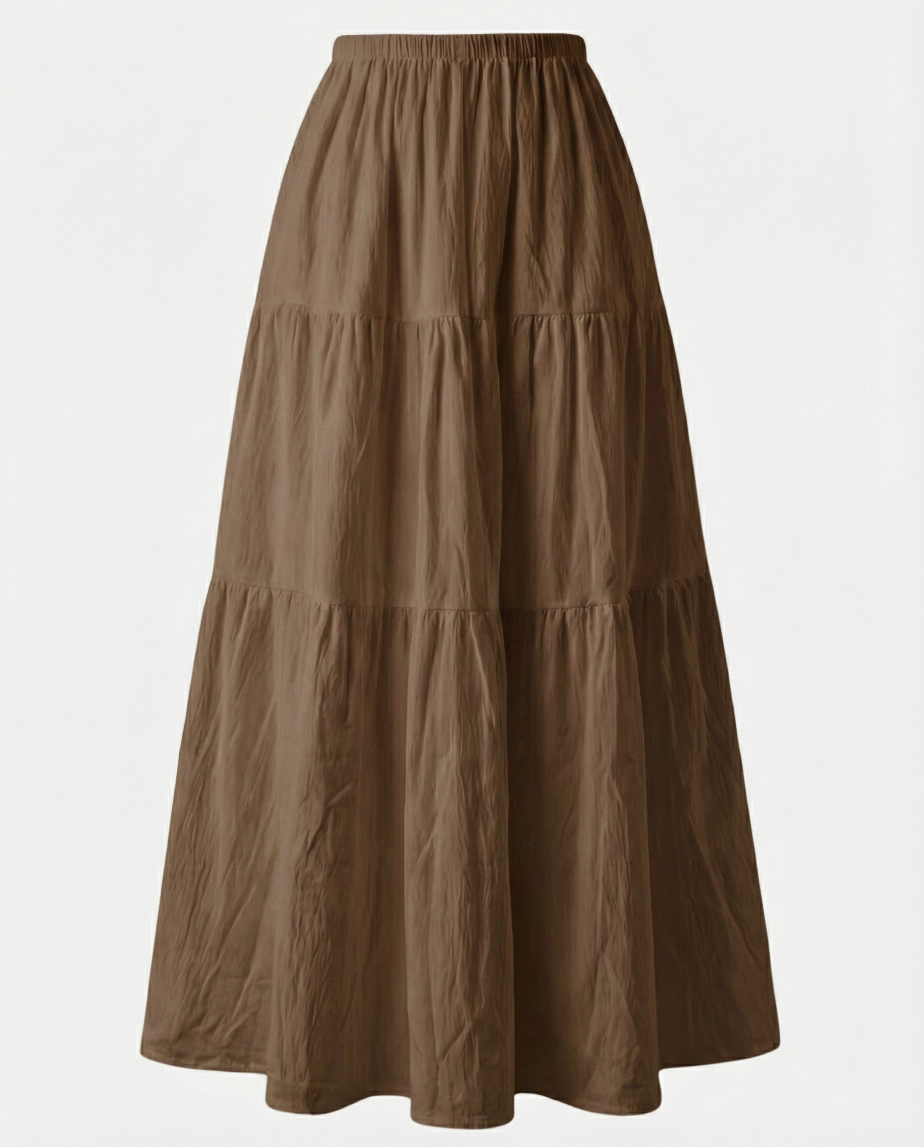 Noemi Cotton A-Line Maxi Skirt